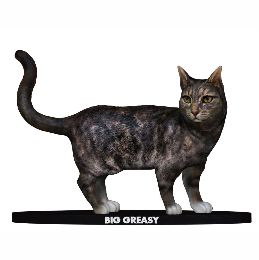 CUSTOMIZED CAT FIGURINES FROM PHOTO